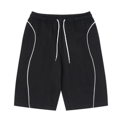 Loki & Ivy Men's Piping Drawstring Shorts
