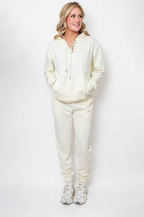 Women's Lace-Up Hoodie & Jogger UltraTech Set