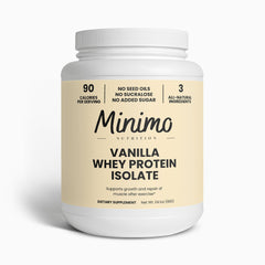 Vanilla Whey Isolate Protein Powder, 1.51 lbs