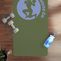 Rubber Yoga Mat — 'Fit and Flawless Co' Fitness Mat