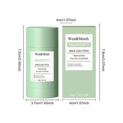 West Month Blackhead Mud Mask Oil Control Pore Tightening Skin