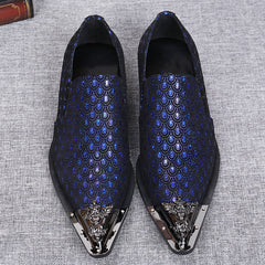 Trendy Brogue Men's Leather Shoes