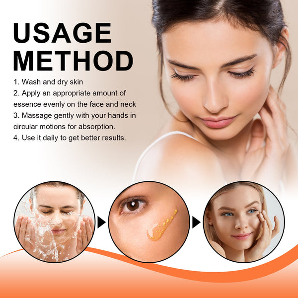 24K Gold Peptide Serum Anti Aging Firming Moisturizing Essence