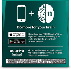 NEURIVA Brain Health Ultra Mental Alertness Supplement 60 Capsules