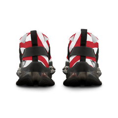 Flag Shoes Men's Mesh Sneakers - USA Flag Running Shoes, Sporty Footwear, Casual Sneakers, Independence Day Gift, Active Lifestyle