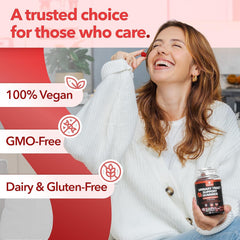 Powerful Cranberry Gummies  with D-Mannose - Urinary Tract Health - Fast-Acting Bladder Support Supplement - 60 Count