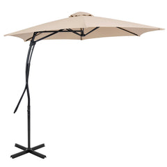 9 FT Cantilever Umbrella with Cross Base and Crank Handle