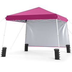 Pop Up Canopy Tent 9x9 ft with Carry Bag and Stakes