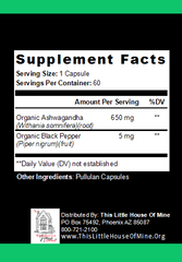 Ashwagandha Herbal Supplement