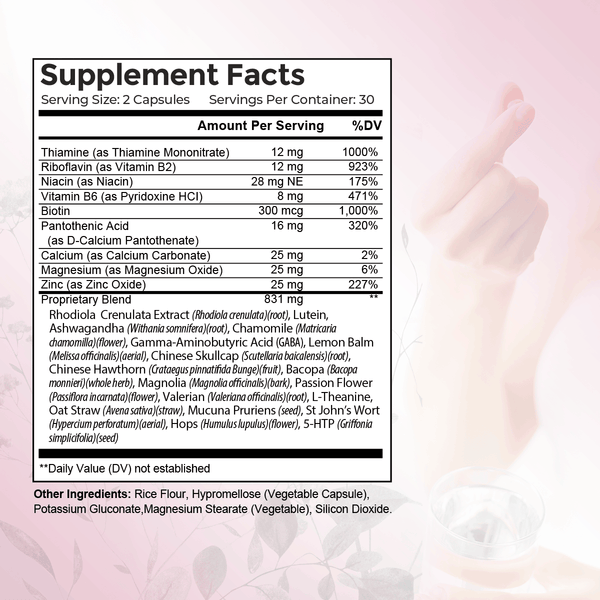 Calm Daily Stress Support Supplement