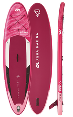 Aqua Marina CORAL 10'2" Inflatable Paddle Board All-Around Advanced SUP