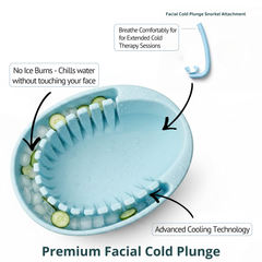 Face Plunge Pure - Facial Cold Plunge Bowl with Ice Chamber