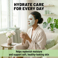 Bio-Collagen Hydrogel Face Mask, Hydrating & Repairing Mask with Snail Mucin & Hyaluronic Acid, 6 Masks