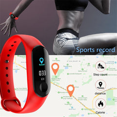 Bluetooth Sport Smartwatch Fitness Tracker Android iOS Waterproof Wearable