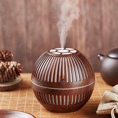 Mini USB Aroma Diffuser Ultrasonic Humidifier Mist Maker LED
