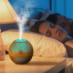 Mini USB Aroma Diffuser Ultrasonic Humidifier Mist Maker LED