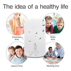 Mini USB Ultrasonic Humidifier Aromatherapy Diffuser LED Night Light Portable