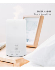 Mini USB Ultrasonic Humidifier Aromatherapy Diffuser LED Night Light Portable