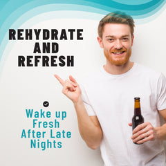 After-Party Hangover Patches with Vitamin C, Transparent, 36 Patches