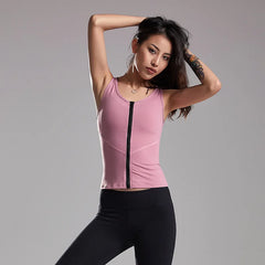 Women’s Hooded Yoga Running Tank Top