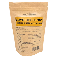 Breathe Tea Bags — Mullein & Elecampane | Organic Respiratory Herbal Tea
