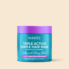 Purple Mask for Blonde Hair