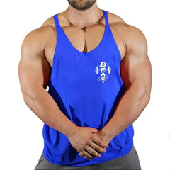 Men's Muscle Gym Tank Top Running Vest