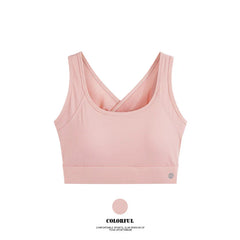High Support Fitness Bra: Padded Gym & Running Top for Women