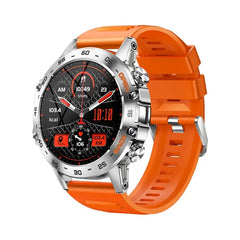 Steel Bluetooth Call Smartwatch Men Fitness Tracker Waterproof