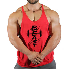 Men's Muscle Gym Tank Top Running Vest