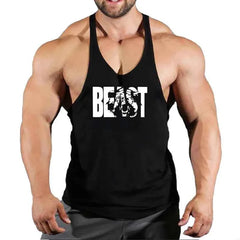 Men's Cotton Gym Tank Top Sleeveless Vest