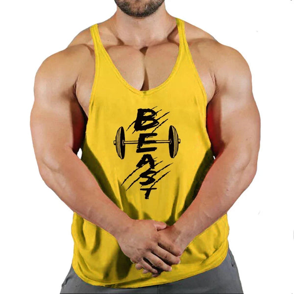 Men's Muscle Gym Tank Top Running Vest