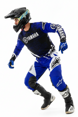 Yamaha Summer Breathable Quick-Dry Motorcycle Riding Suit - Long Sleeve Off-Road Racing Gear for Men and Women