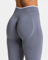 Women’s Sports Leggings, High Waist Seamless Yoga Pants, Scrunch Booty Peach, Hip Lifting Gym Clothes, Workout Tights