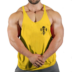 Men's Muscle Gym Tank Top Running Vest