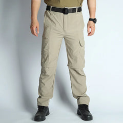 Men’s Hiking Pants: Convertible, Lightweight, Waterproof, Quick Dry, Outdoor, Fishing, Travel, Safari, Camping, Detachable.