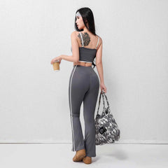 Plus Size Flare Yoga Pants - Stretch & Breathable