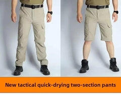 Men’s Hiking Pants: Convertible, Lightweight, Waterproof, Quick Dry, Outdoor, Fishing, Travel, Safari, Camping, Detachable.