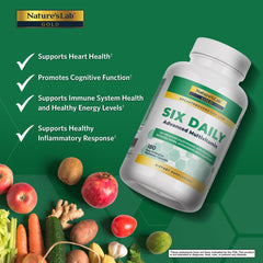 Gold Six Daily Advanced Multivitamin - 180 Capsules