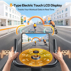 Toputure TEB5 Magnetic Exercise Bike for Indoor Cycling