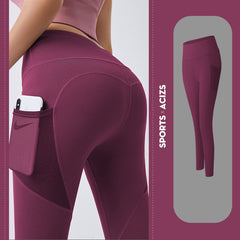 🧘‍♀️ Women's High-Waisted Yoga Leggings with Pockets