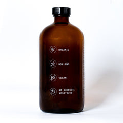 Pure Organic Cold Pressed Hexane-Free Castor Oil