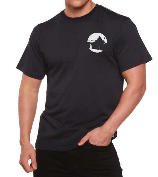 Explore More Men's Bamboo Viscose/Organic Cotton Printed T-Shirt