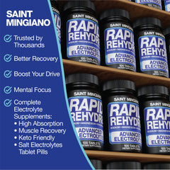 Rapid Rehydr8 Electrolyte Capsules Muscle Endurance Recovery Hydration Support