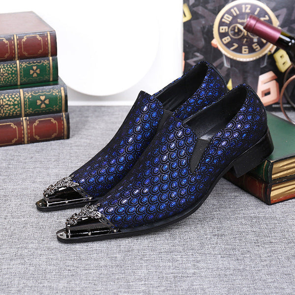 Trendy Brogue Men's Leather Shoes