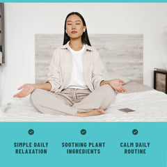 Calm Patches Relaxation & Stress Relief with GABA, Ashwagandha, L-Theanine, Passion Flower, Magnesium, 36 patches
