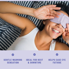 Steam Eye Mask, Self-Heating & Soothing Eye Mask for Relaxation & Eye Fatigue Relief, 20 Masks