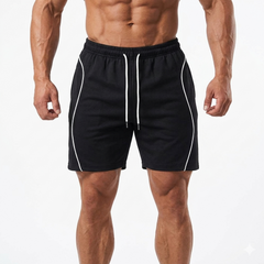 Loki & Ivy Men's Piping Drawstring Shorts