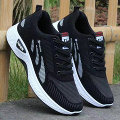 Mens Trendy Waterproof Anti-Slip Mesh Running Shoes Lightweight Casual