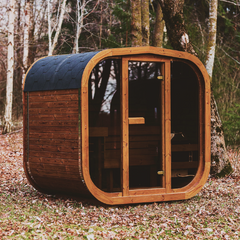 Mande MW20 Outdoor ThermoWood Sauna – Premium Backyard Relaxation by Patio Elegance